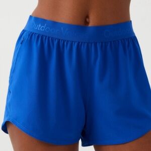 Outdoor Voices Vibrant Blue Women's Athletic Shorts